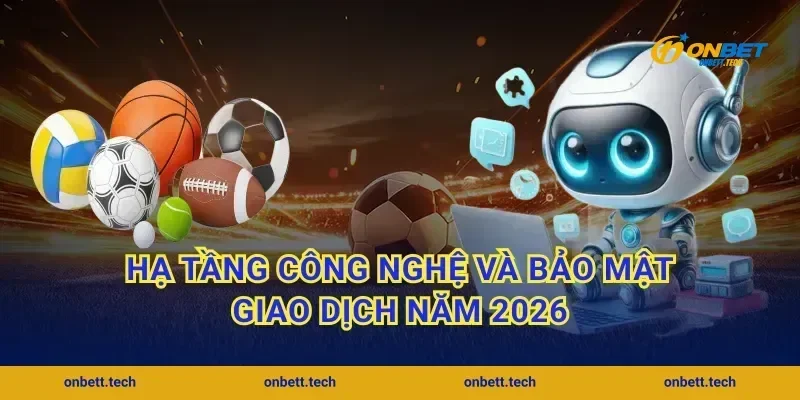 Hạ tầng công nghệ và bảo mật giao dịch năm 2026